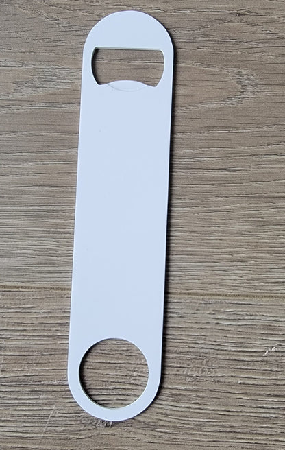 Sublimation Aluminum Long bottle opener For Wedding or Dad's Gift