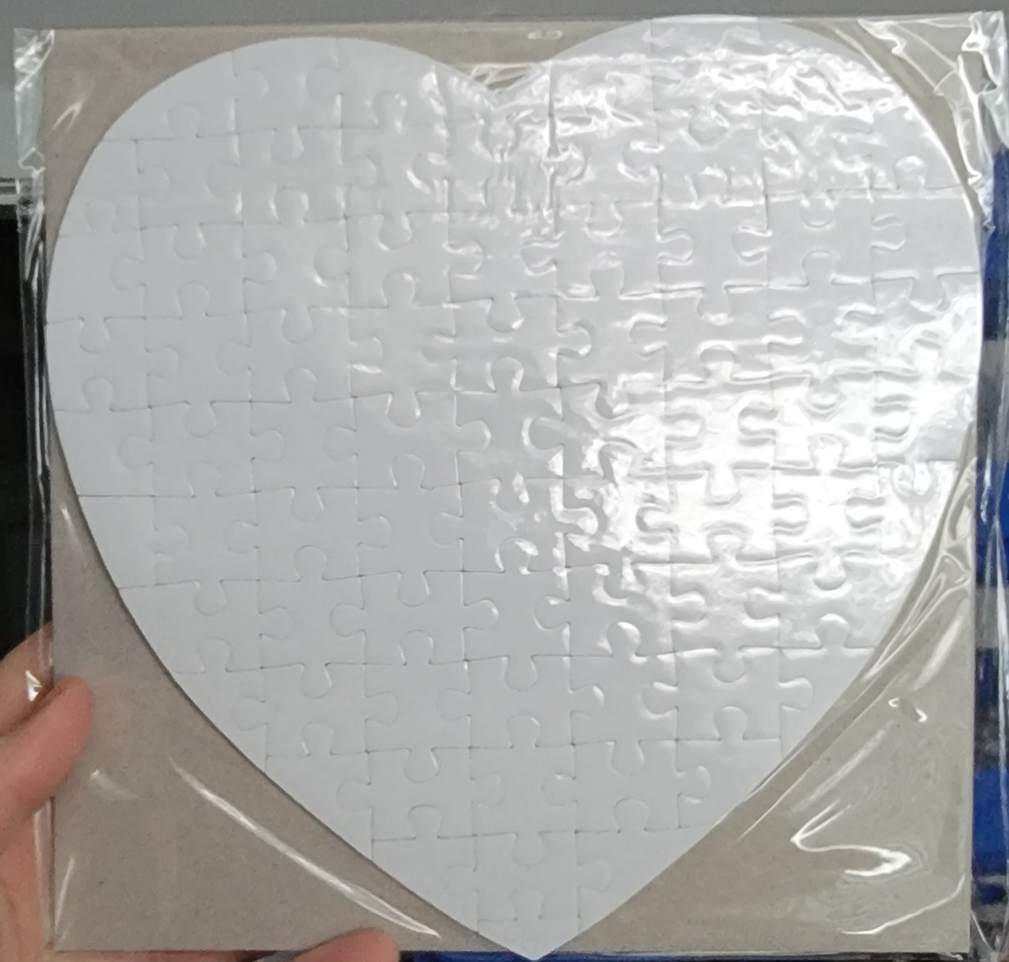 Heart puzzle Shape Sublimation Puzzle (Copy)