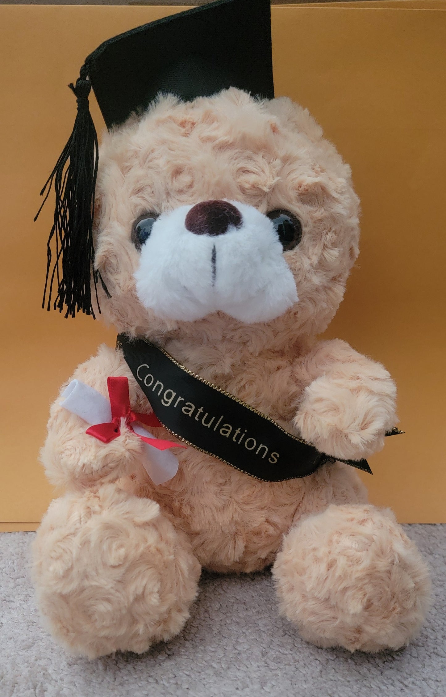 Grad teddy bear with sublimation shirt