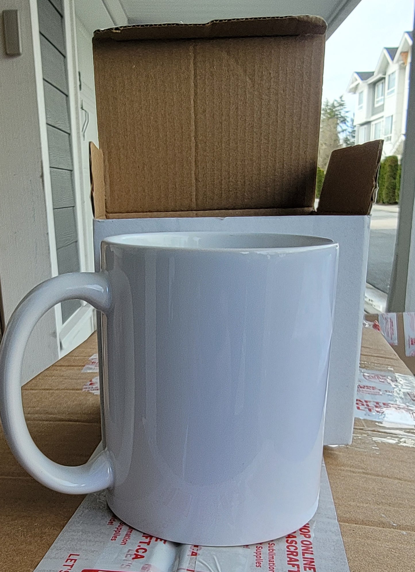 11 oz Sublimation White Mug