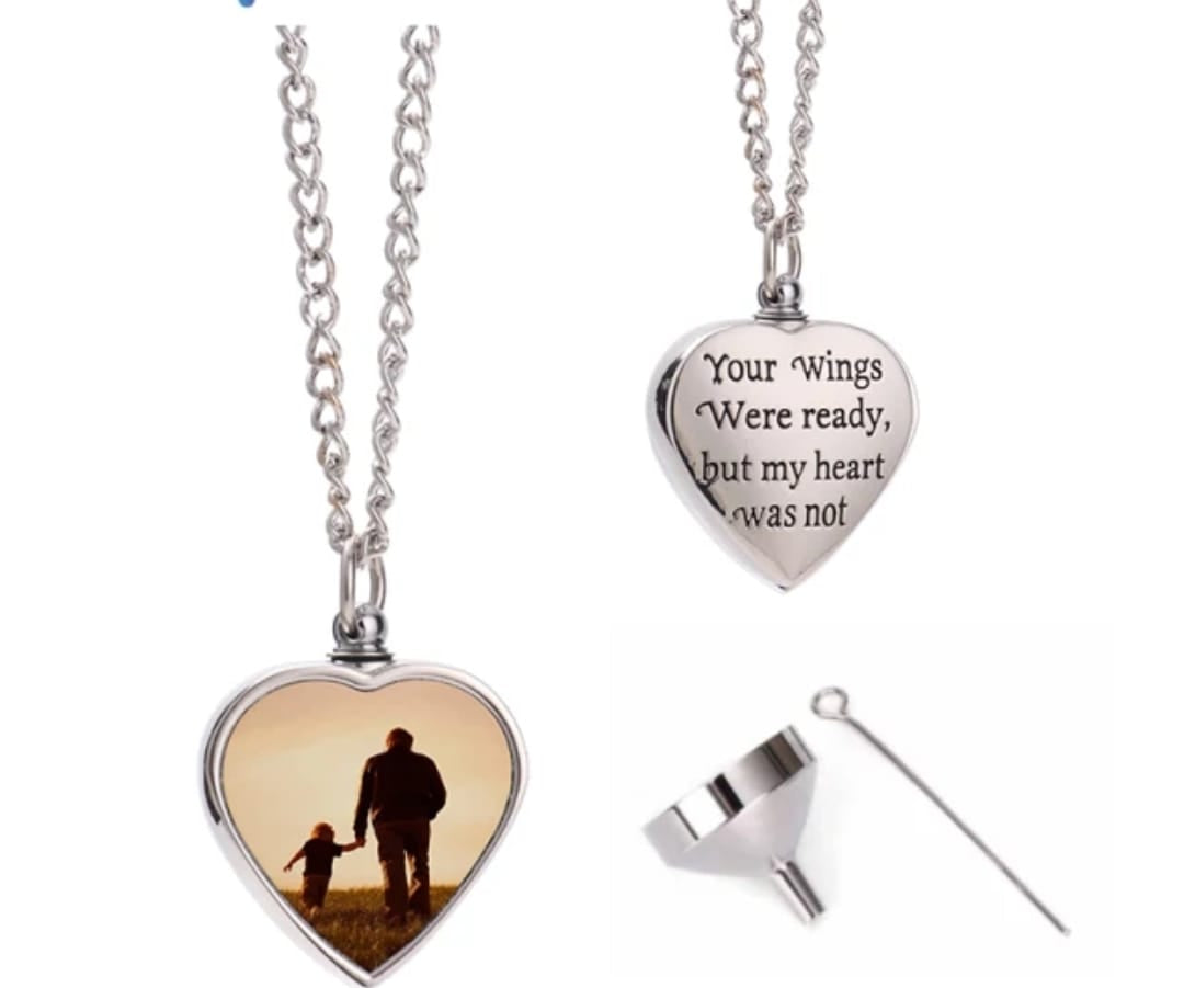 Memorial Urn Necklace Sublimation