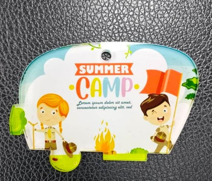 Acrylic camper keychain or ornament for sublimation