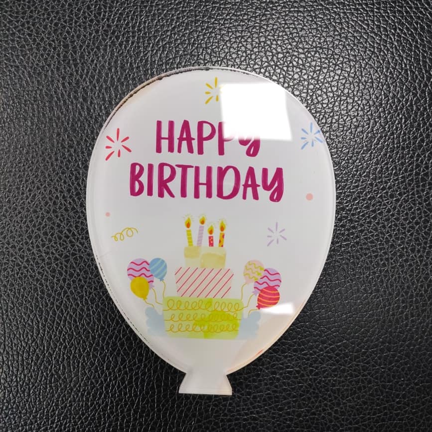 ACRYLIC BALLOON FOR SUBLIMATION