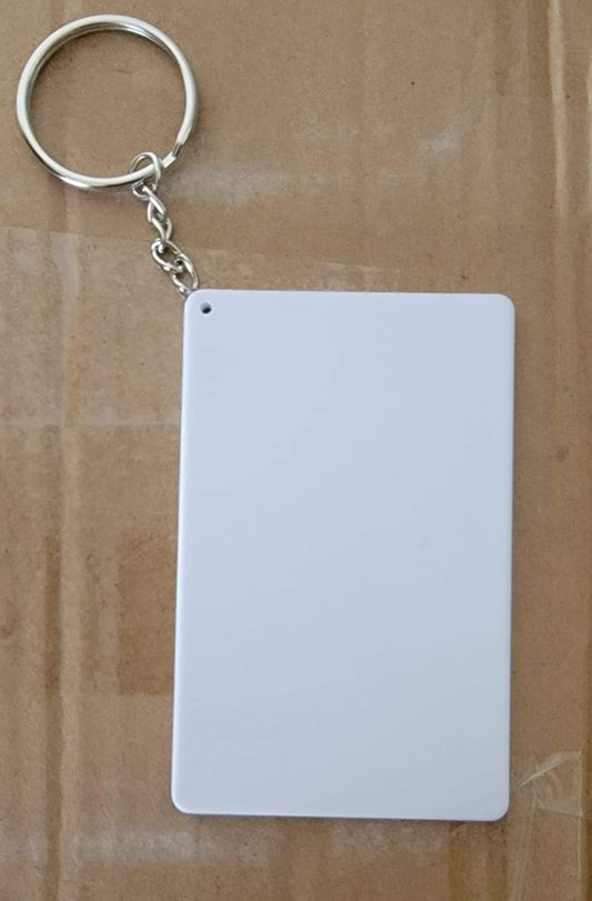 Sublimation PVC Keychain/ Luggage tag