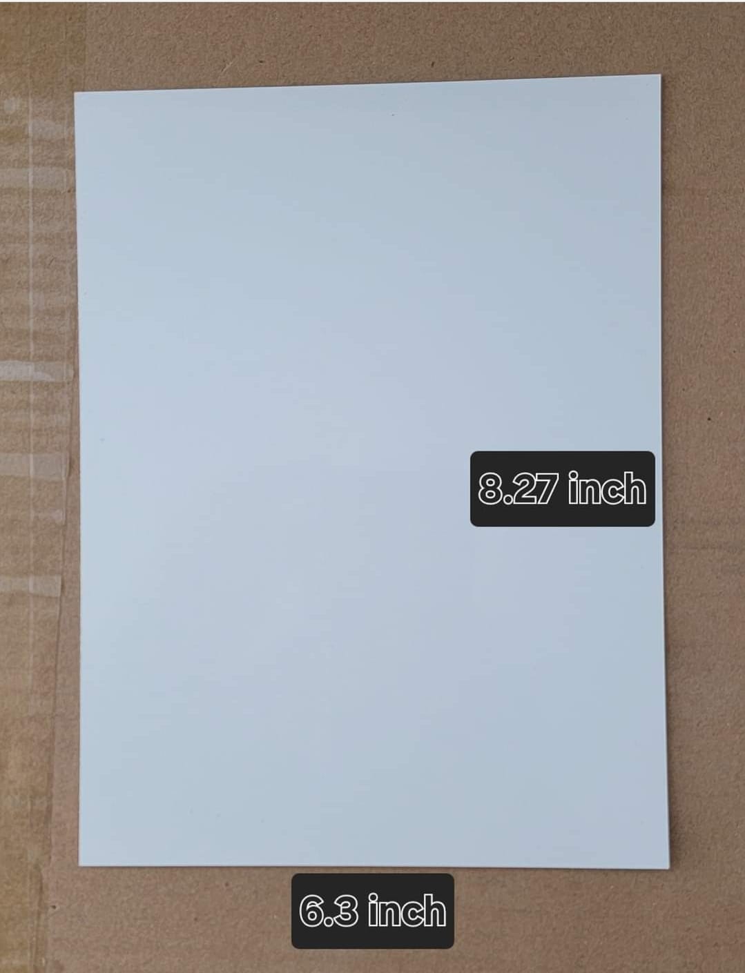 8 x 6 inch Aluminum Sheet for Sublimation