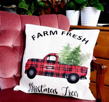 Christmas Pillow Case Covers