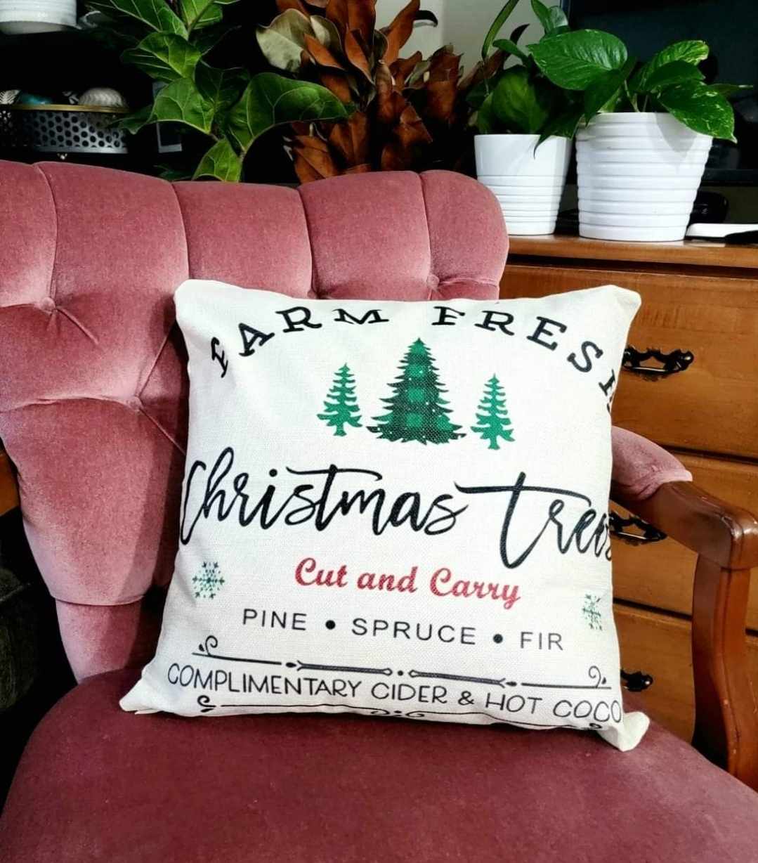 Christmas Pillow Case Covers