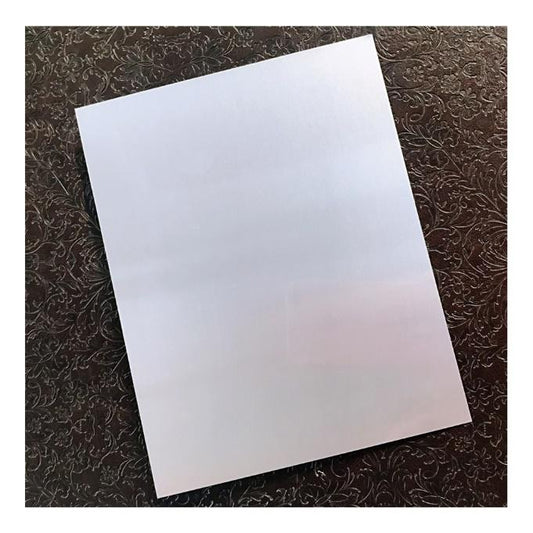 Aluminum sublimation Sheet 8 x 10 in