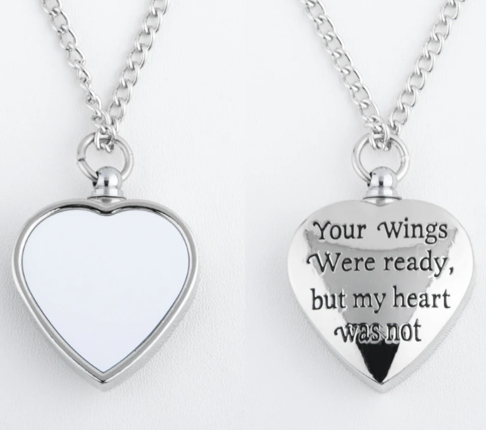 Memorial Urn Necklace Sublimation