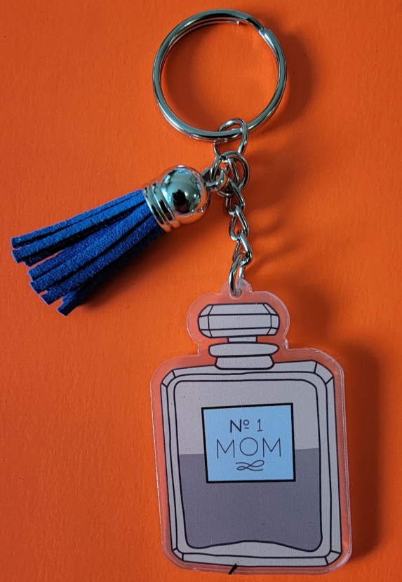 Pre-Printed Mama Keychains