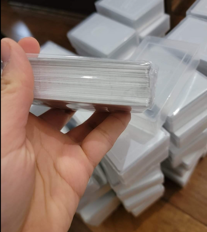 Sublimation Aluminum Business cards/ Santa delivery Card