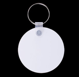 Aluminum 2 inches Round Key tag