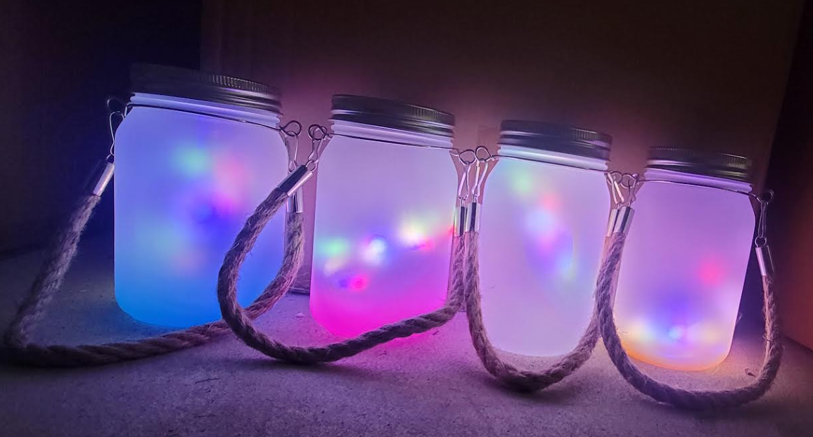 Sublimation Mason Jar Lantern LED Light