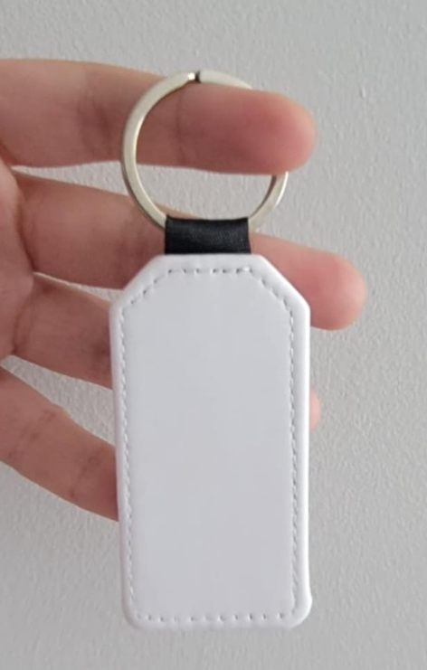 PU Leather luggage keychain tag for sublimation (Copy)