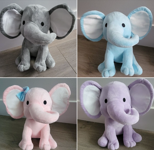 Birth Stat Elephant Plush toy