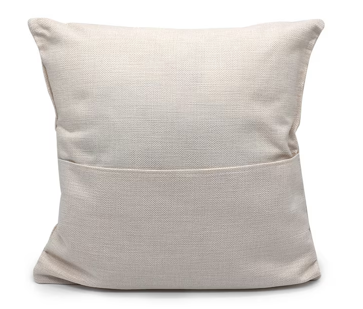 16 x 16 inch Pocket Pillow Case