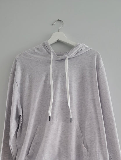 Adult Transition 190 gsm  Grey  Hoodies for sublimation/UVDTF/HTV