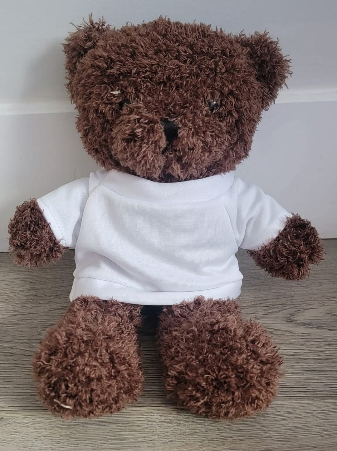 Teddy bear with sublimation t shirt