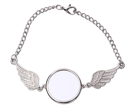 Sublimation Angel Wing Bracelet