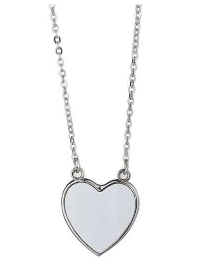 Sublimation Heart necklace