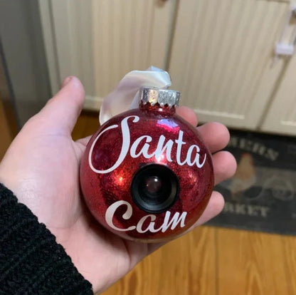 Faux Santa Cam lens