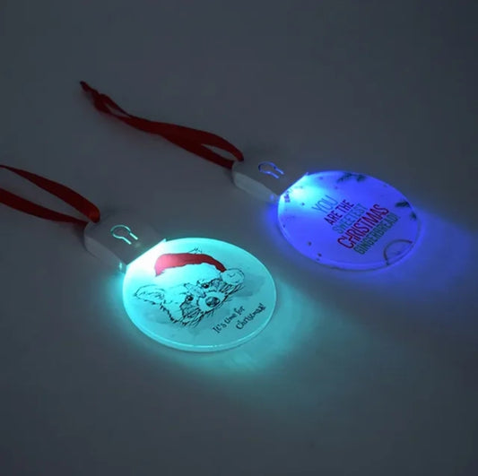 LED ACRYLIC ORNAMENTS FOR SUBLIMATION