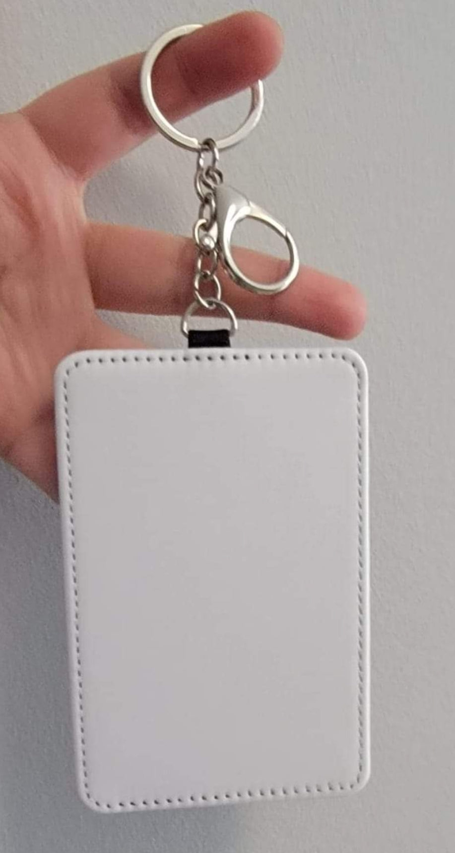 ID/ Credit Card holders  PU Leather for sublimation keychain