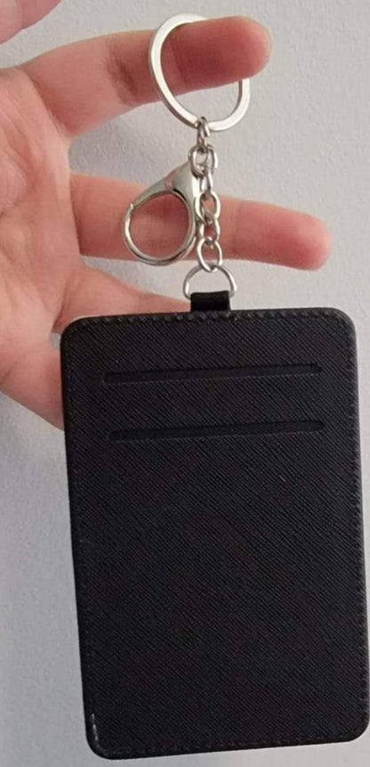 ID/ Credit Card holders  PU Leather for sublimation keychain