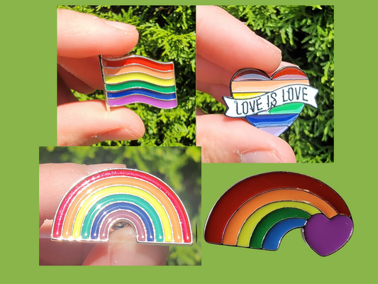 Pride pins