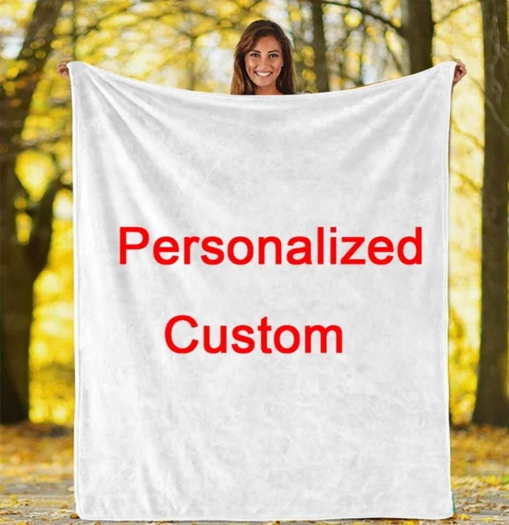 Print your own custom image fleece blanket | West Coast Craft ...